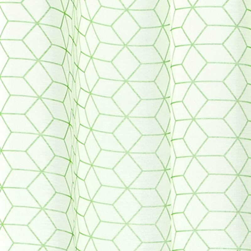 Voilage LUND coloris vert 140 x 240 cm