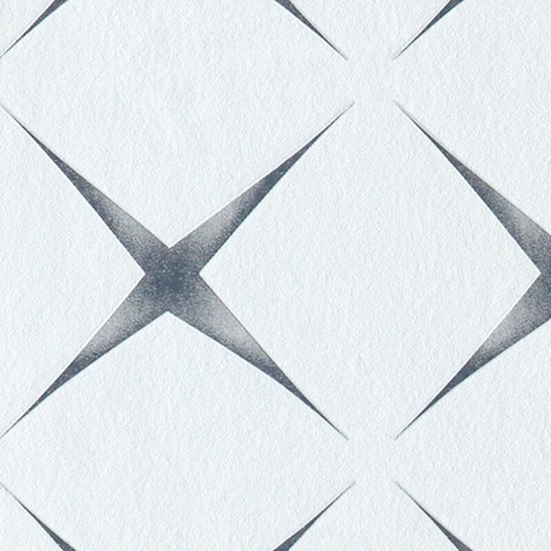Papier peint intissé NORMAN coloris blanc