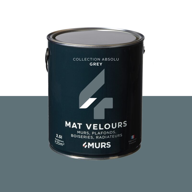 Peinture Multi-supports ABSOLU Acrylique grey Mat 2,5 L