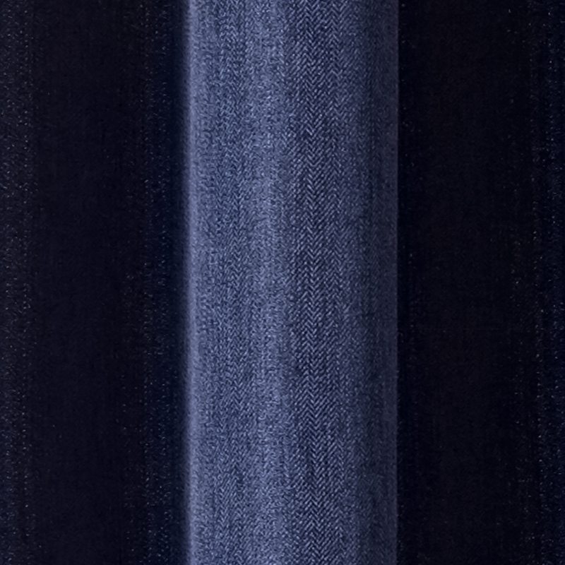 Rideau AMSTERDAM coloris bleu jean 140 x 240 cm