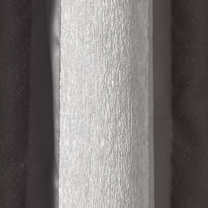 Rideau AZZA coloris gris 135 x 260 cm