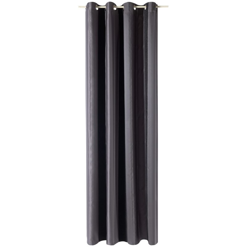 Rideau AZZA coloris noir 135 x 260 cm
