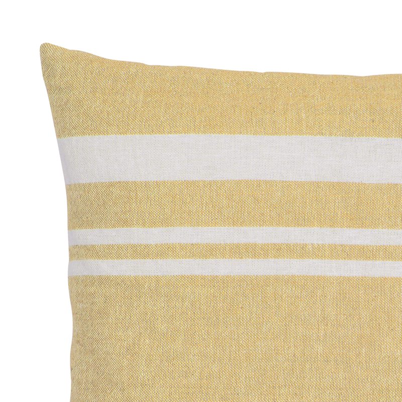Coussin TUNIS coloris jaune 50 x 50 cm