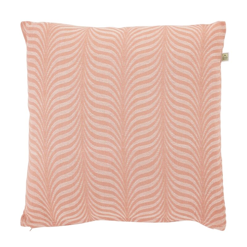 Coussin MENTHA coloris rose 45 x 45 cm