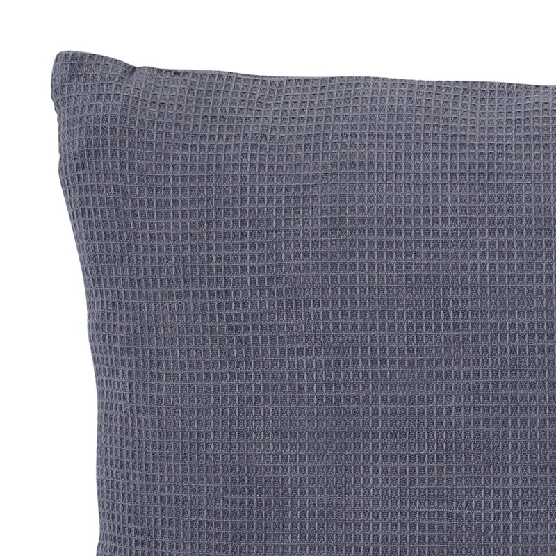 Coussin TRAPICO coloris bleu denim 45 x 45 cm