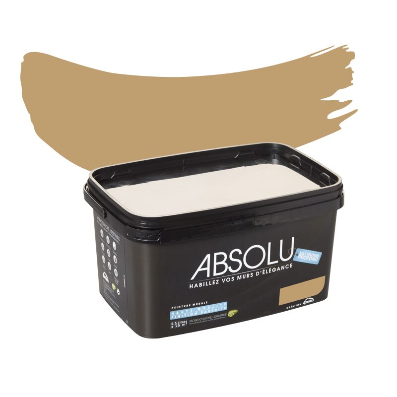 Peinture Multi-supports ABSOLU Acrylique nubuck Mat 2,5 L