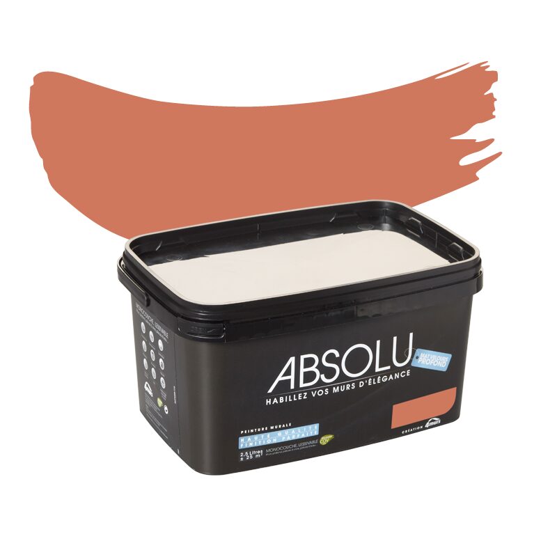 Peinture Multi-supports ABSOLU Acrylique nevada Mat 2,5 L
