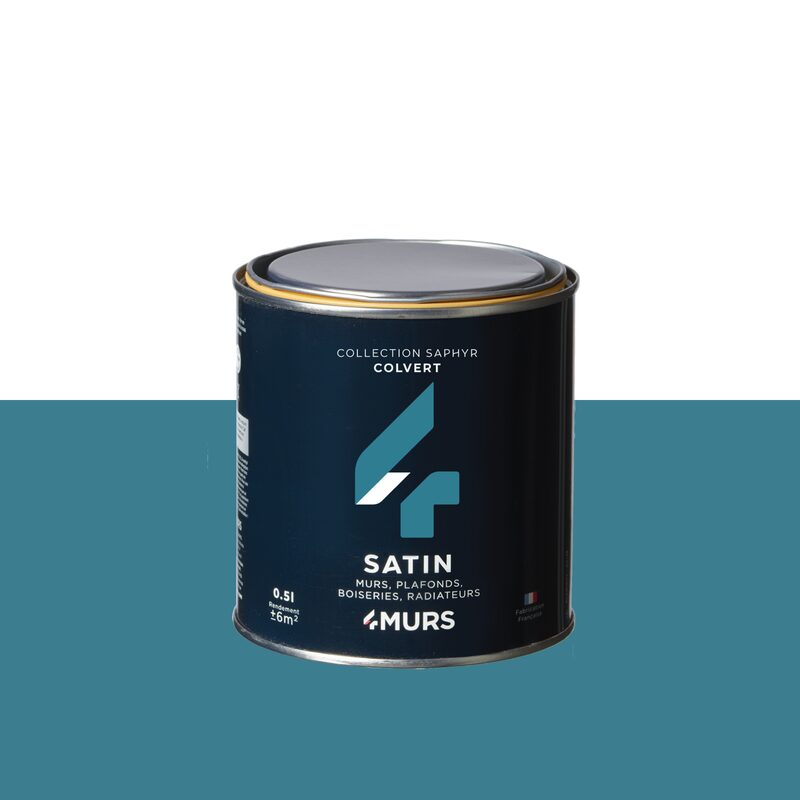 Peinture Finition SAPHYR Alkyde colvert Satiné 0,5 L