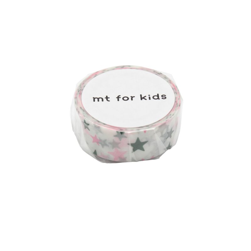 Masking tape MOTIF STAR coloris multicolore