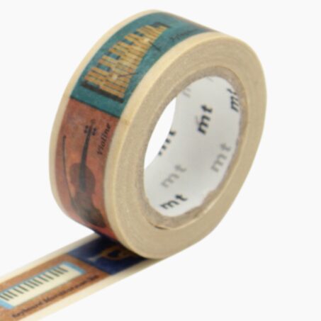 Masking tape INSTRUMENT coloris multicolore