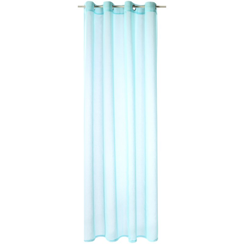 Voilage ALTA coloris bleu 130 x 240 cm