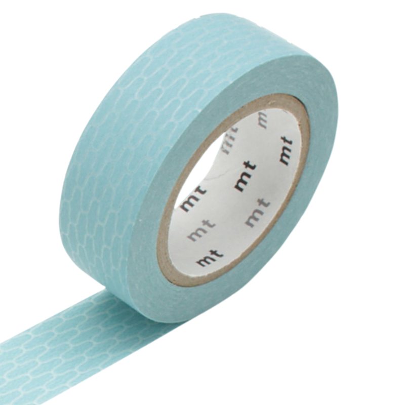 Masking tape AJIRO HISOKU coloris bleu