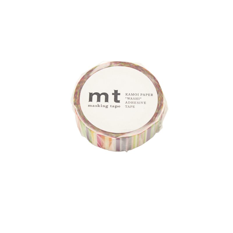 Masking tape MULTI BORDER VIVID coloris multicolore