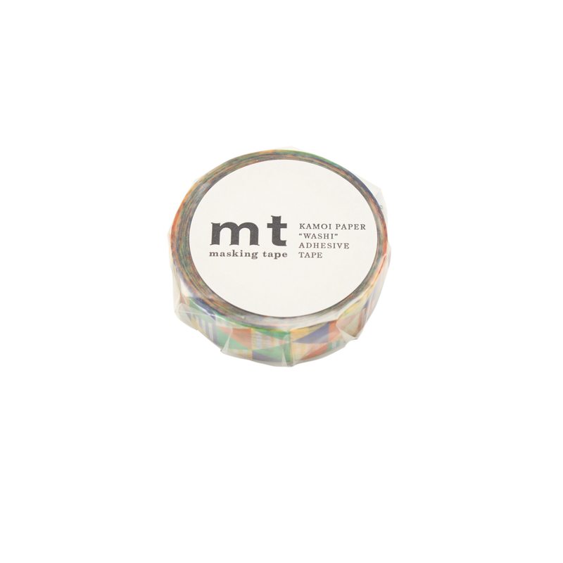 Masking tape SHIMASANKAKU BLUE coloris multicolore