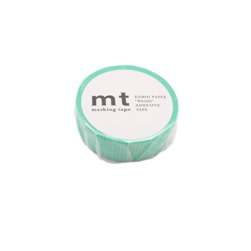 Masking tape LINE PATTERN coloris vert