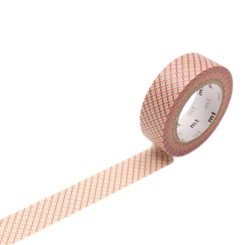 Masking tape HASEN coloris rouge