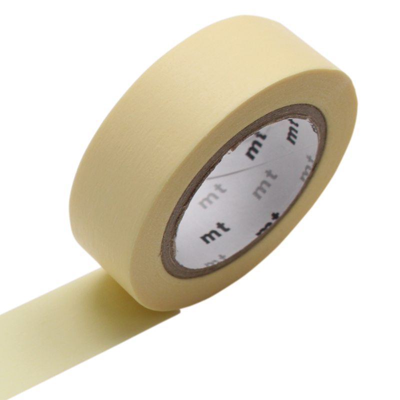 Masking tape PASTEL coloris jaune