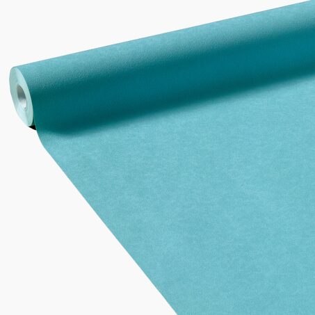 Papier peint intissé NEW INFINITY coloris bleu turquoise