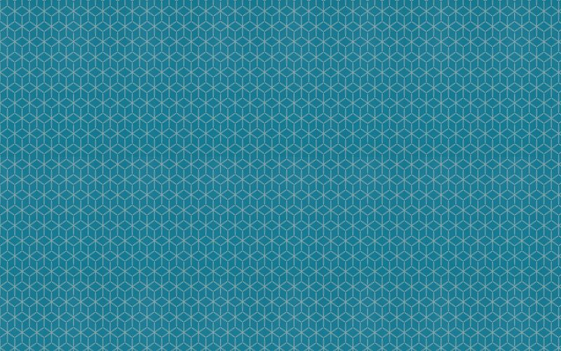 Papier peint intissé VIANNEY coloris bleu paon