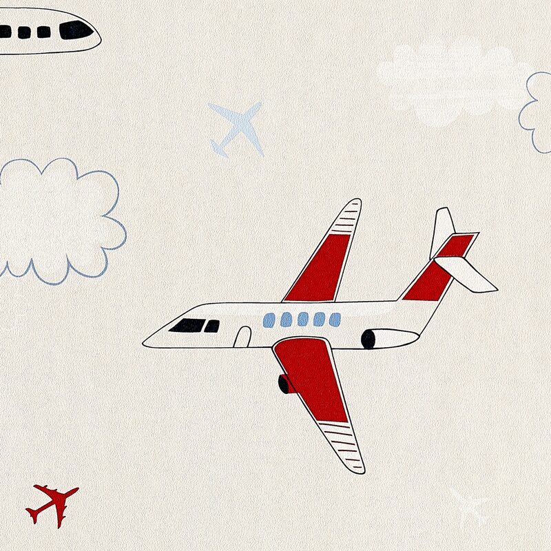 Papier peint AIRLINE coloris sable beige