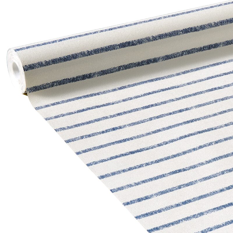 Papier peint intissé MARINIÈRE coloris blanc