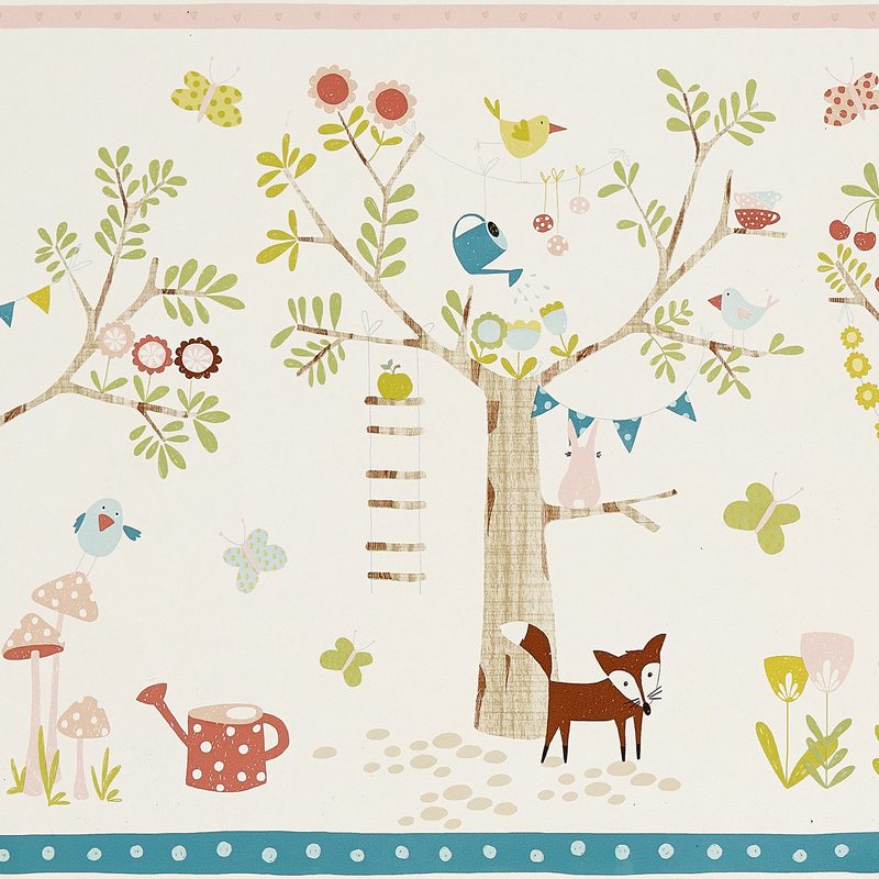 Frise FOREST DREAM coloris sable beige