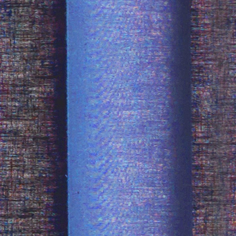 Rideau Lin LIN LAVÉ coloris bleu indigo 140 x 250 cm