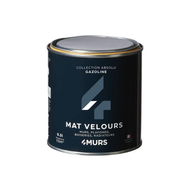 Peinture Finition ABSOLU Acrylique gazoline Mat 0,5 L