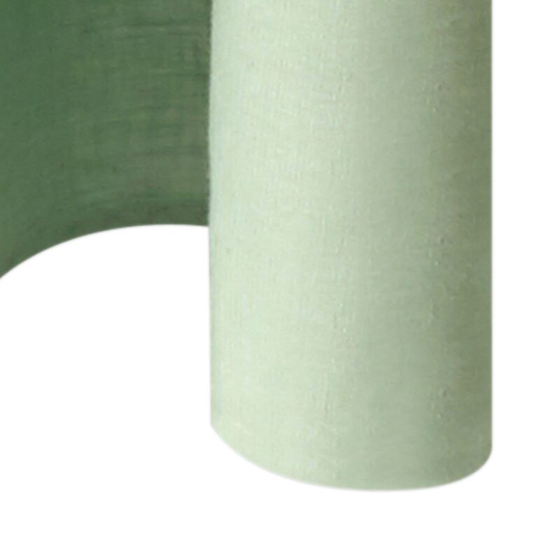 Rideau Lin LIN LAVÉ coloris vert menthol 140 x 250 cm