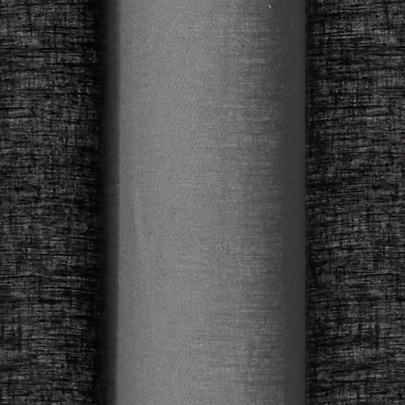 Rideau Lin LIN LAVÉ coloris gris 140 x 250 cm