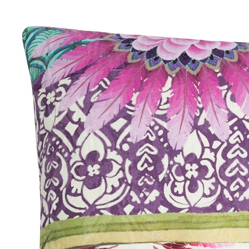 Coussin BOTANICAL DESIGUAL coloris multicolore 45 x 45 cm