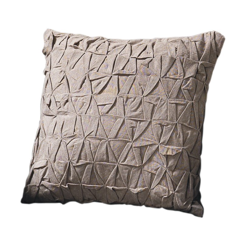 Coussin ETHNA coloris beige 40 x 40 cm