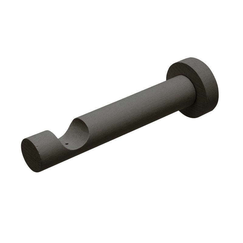Support barre à rideau ARTISAN coloris noir