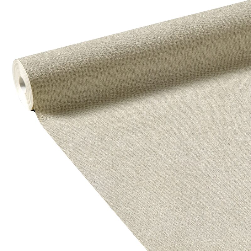 Papier peint intissé TOILE DE LIN BY SOPHIE FERJANI coloris lin