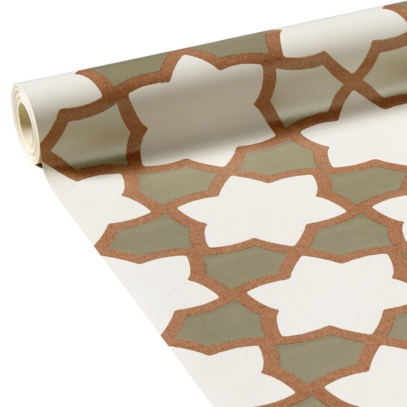 Papier peint RIO coloris cuivre