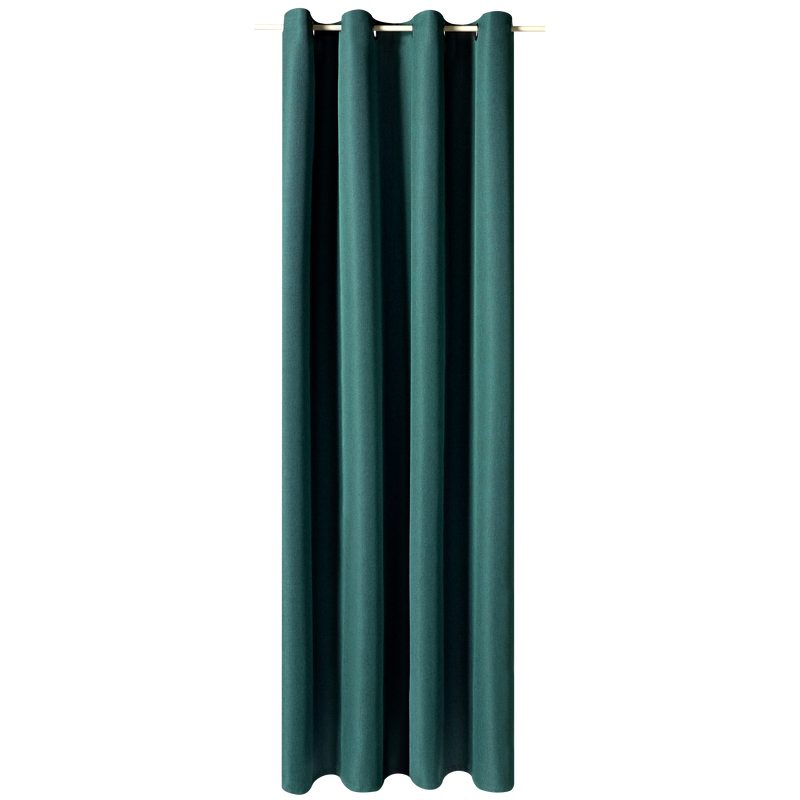 Rideau CALYPSO coloris vert chlorophylle 140 x 240 cm
