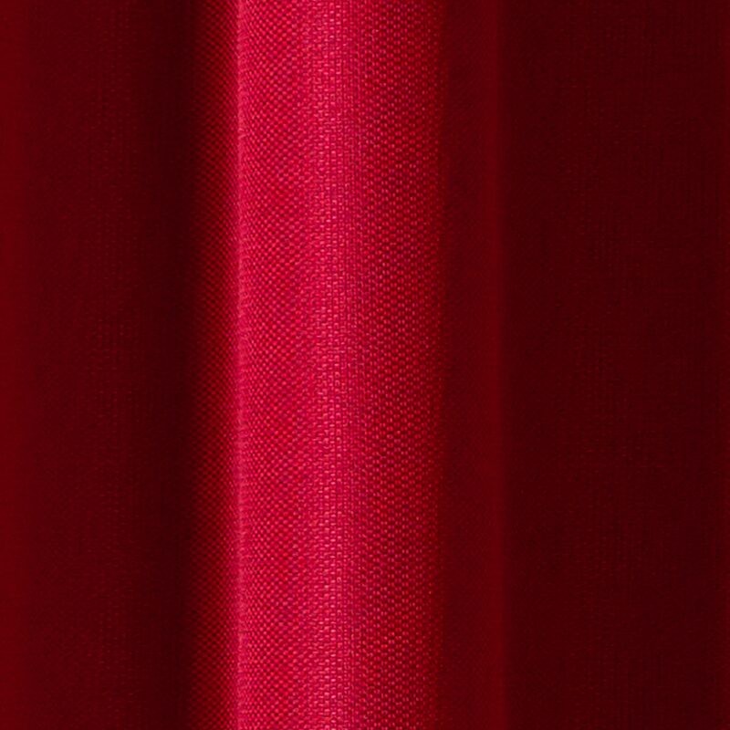 Rideau CALYPSO coloris rouge carmin 140 x 240 cm