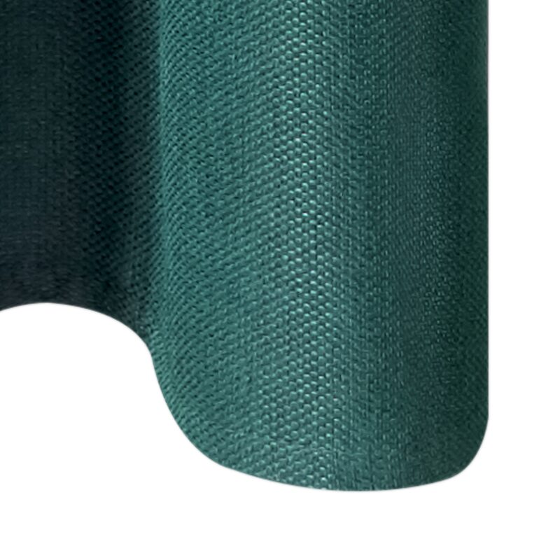 Rideau CALYPSO coloris vert chlorophylle 140 x 240 cm