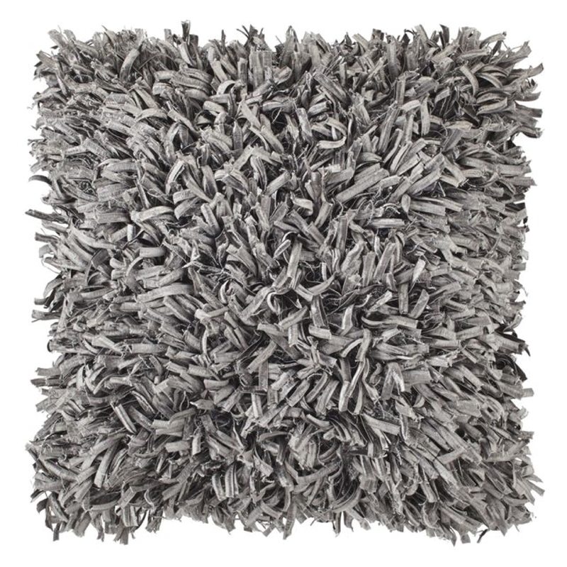 Coussin SHANNON coloris gris 45 x 45 cm