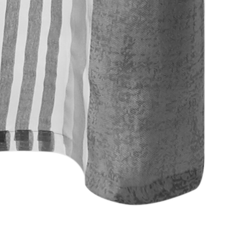 Voilage QUATZ coloris gris 140 x 260 cm