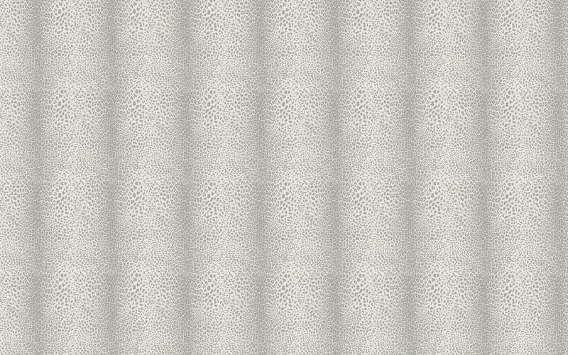 Papier peint intissé LEOPARD coloris blanc