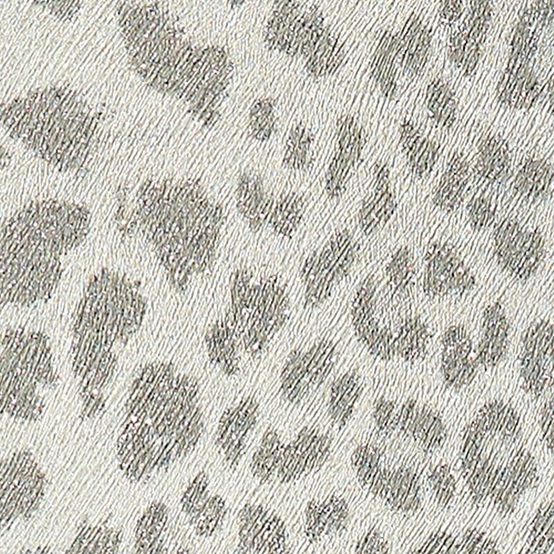 Papier peint intissé LEOPARD coloris blanc