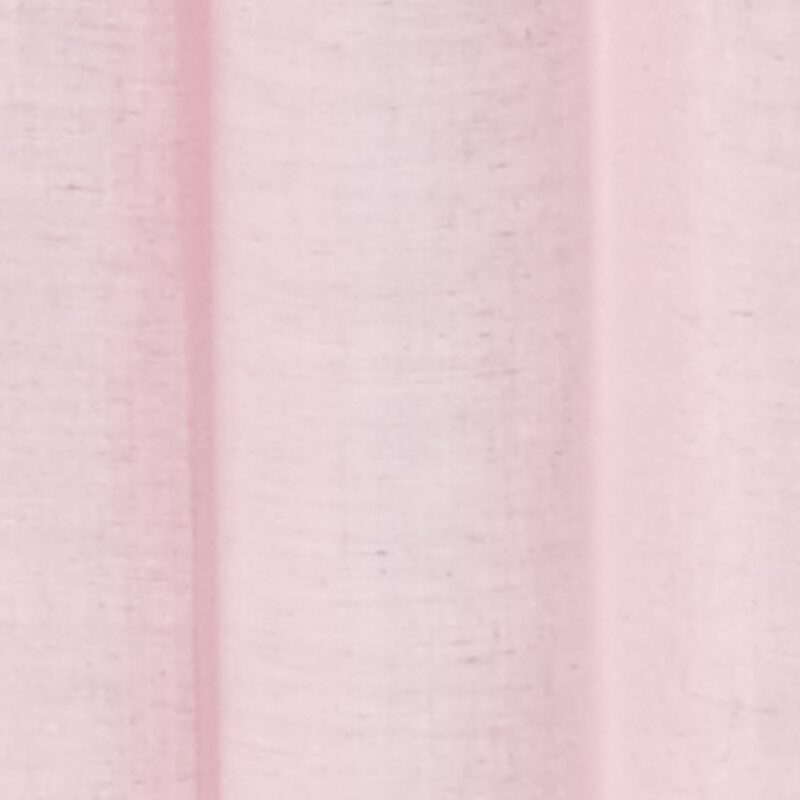 Voilage ALESSIA coloris rose pâle 140 x 245 cm