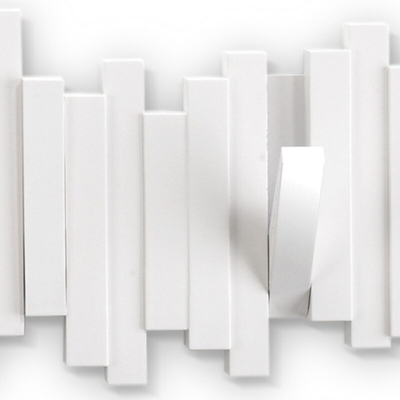Patère SLIDING coloris blanc