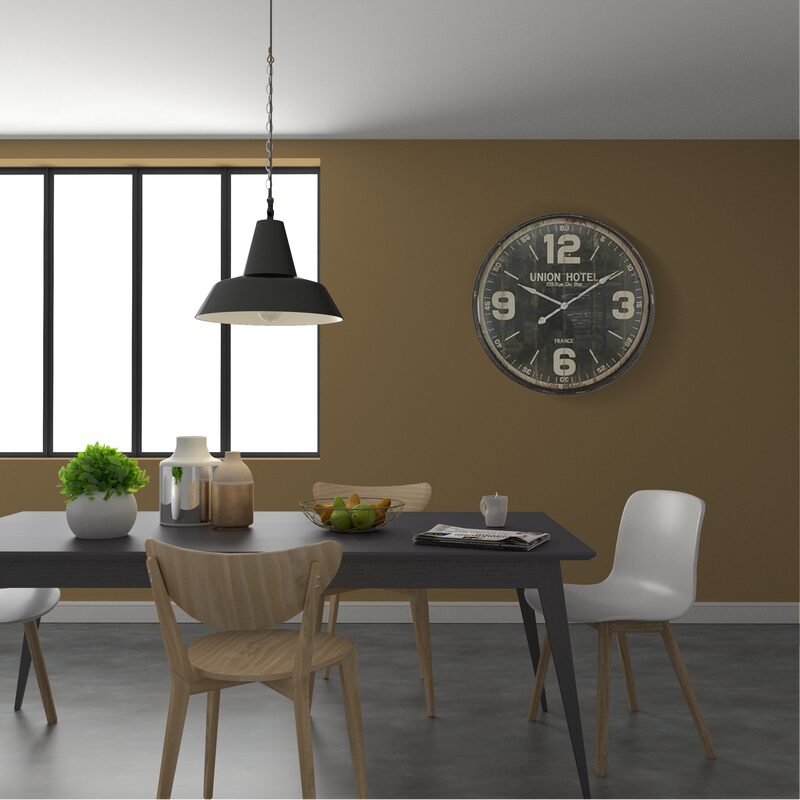 Horloge REDGE coloris noir