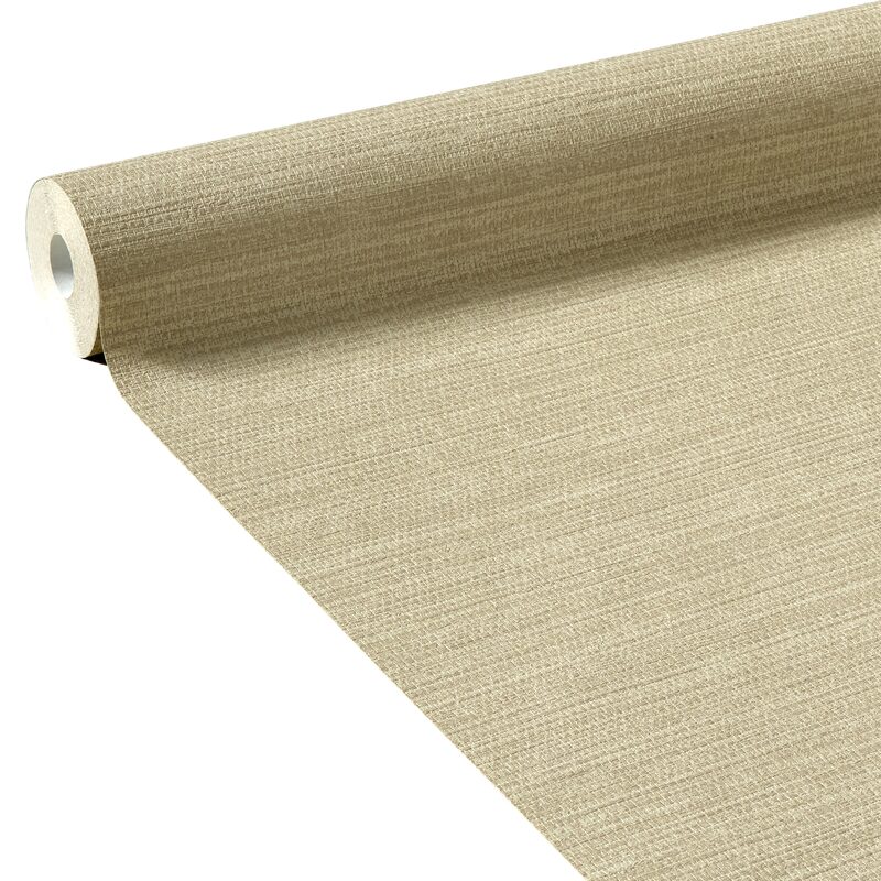 Papier peint intissé PAILLE BY SOPHIE FERJANI coloris lin