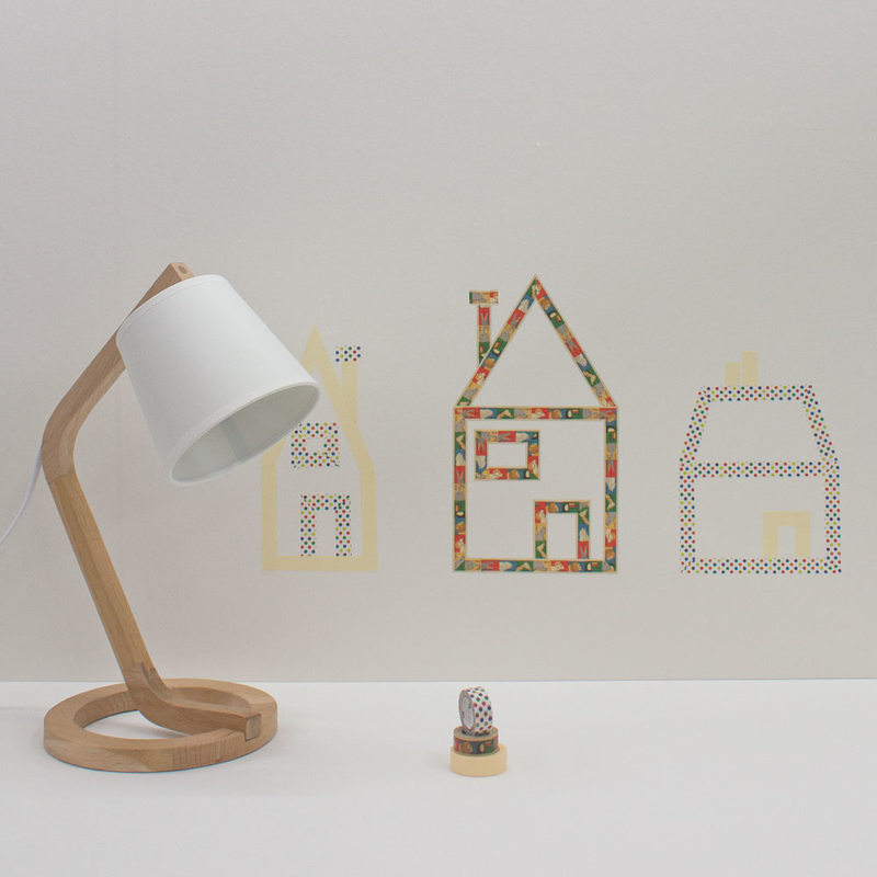 Masking tape PASTEL coloris jaune