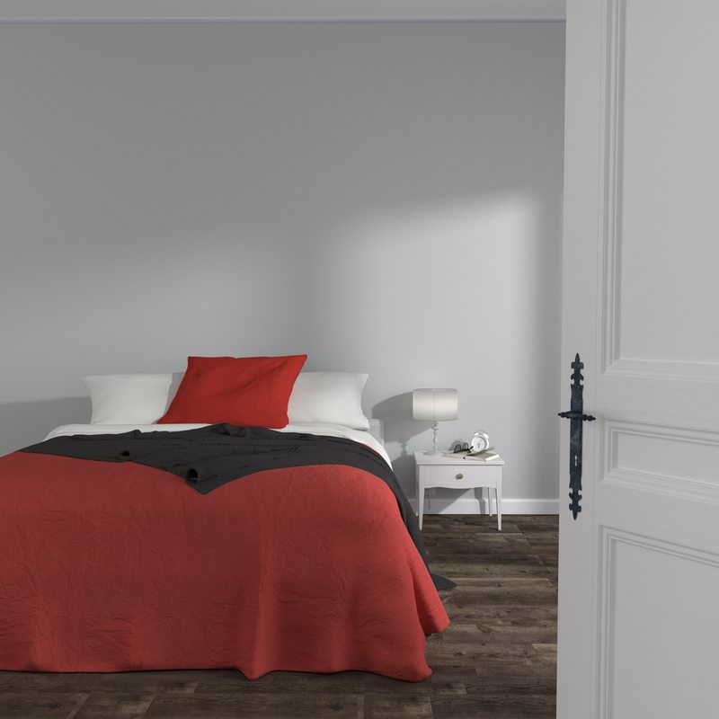 Plaid MICRO coloris gris foncé