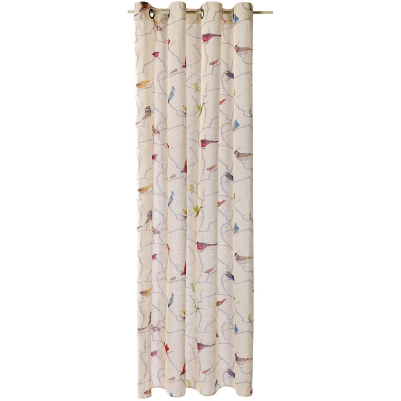 Voilage COLIBRI coloris multicolore 150 x 250 cm
