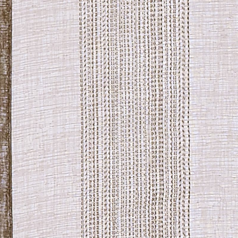 Vitrage PINGALA coloris taupe 45 x 160 cm